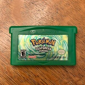 Vintage Pokémon Nintendo Leaf Green Version Everyone